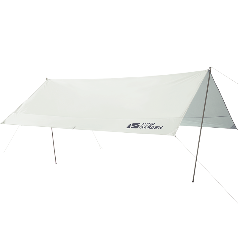 牧高笛（MOBIGARDEN）牛津布系列天幕 天穹410 NX21661026/个 晨雾白