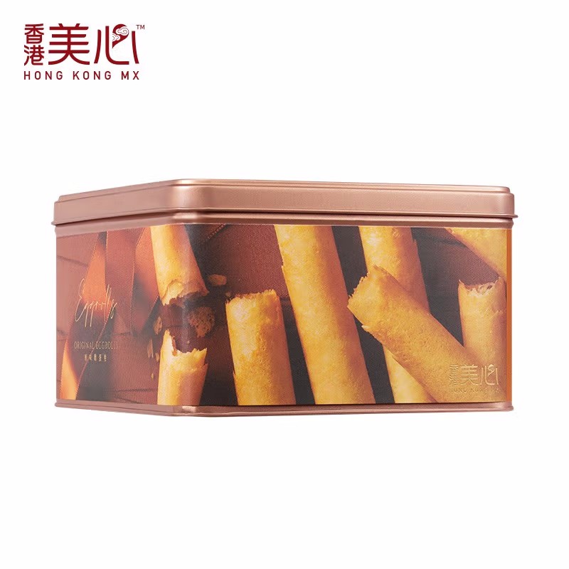 香港美心原味蛋卷鸡蛋448g（单位：盒） 拿铁色