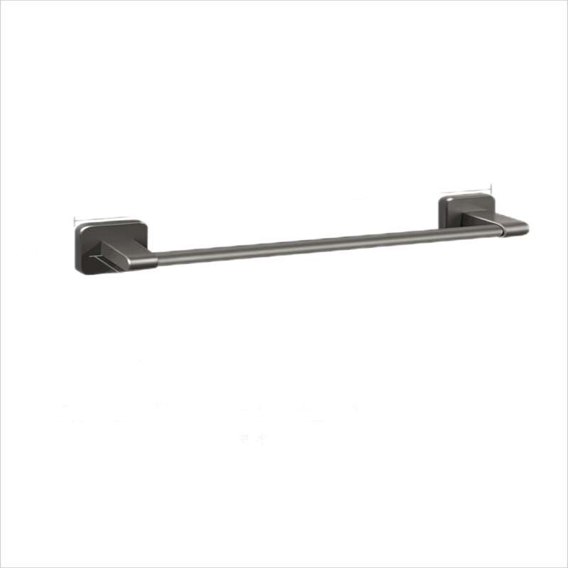 创艺老匠 毛巾架 枪灰色70CM单杆 WY21230801(单位：个)  