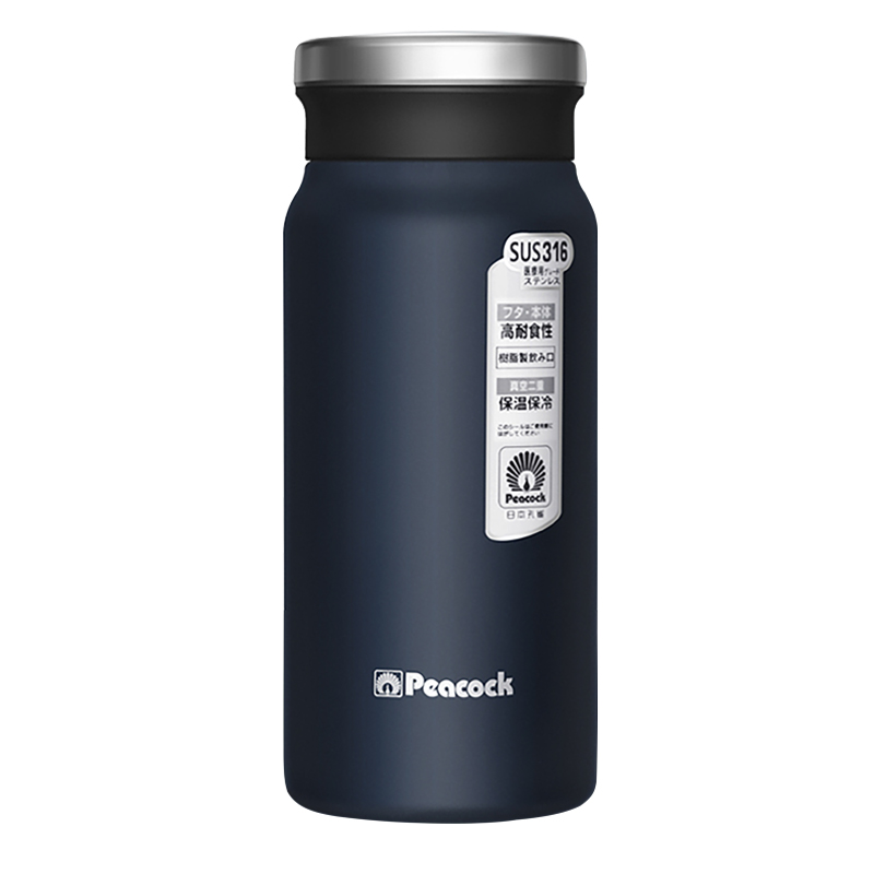 孔雀 保温杯（咖啡杯） DVZ-40  400ml  （单位：个） 蓝色