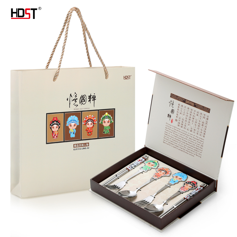 华典世通（HDST）京剧人物六件套LP-1315（单位：套） 叉勺筷六件套