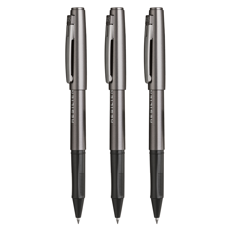 齐心 GP167 低重心商务中性笔 速干 子弹头 0.5mm 12支/盒 黑色