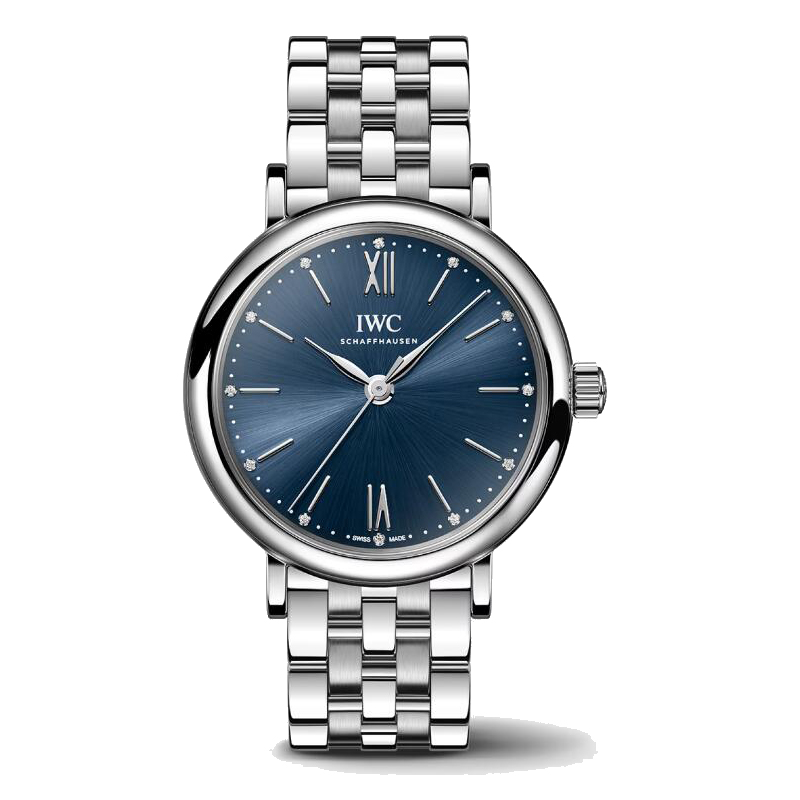 IWC万国 柏涛菲诺系列机械女士腕表 IW357413（单位1块） 蓝色