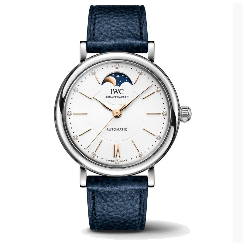 IWC万国 柏涛菲诺系列月相机械女士腕表 IW459601（单位1块） 蓝色