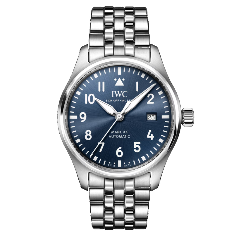 IWC万国 马克二十飞行员系列机械男表手表 IW328204（单位1块） 水蓝色