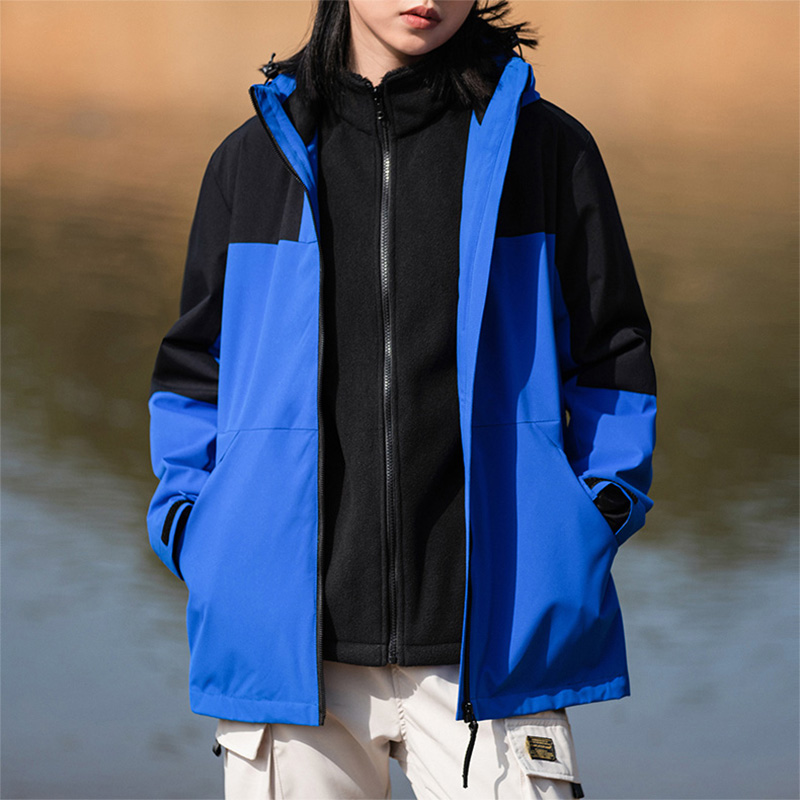 女款闪电蓝黑色