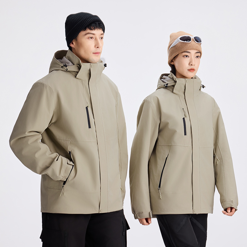 卡其色男女同款