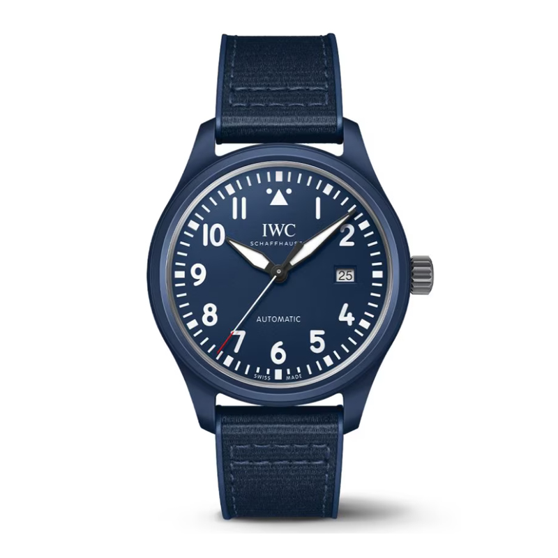 IWC万国 飞行员机械手表&ldquo;劳伦斯体育公益基金会&rdquo;特别版 IW328101（单位1块） 蓝色