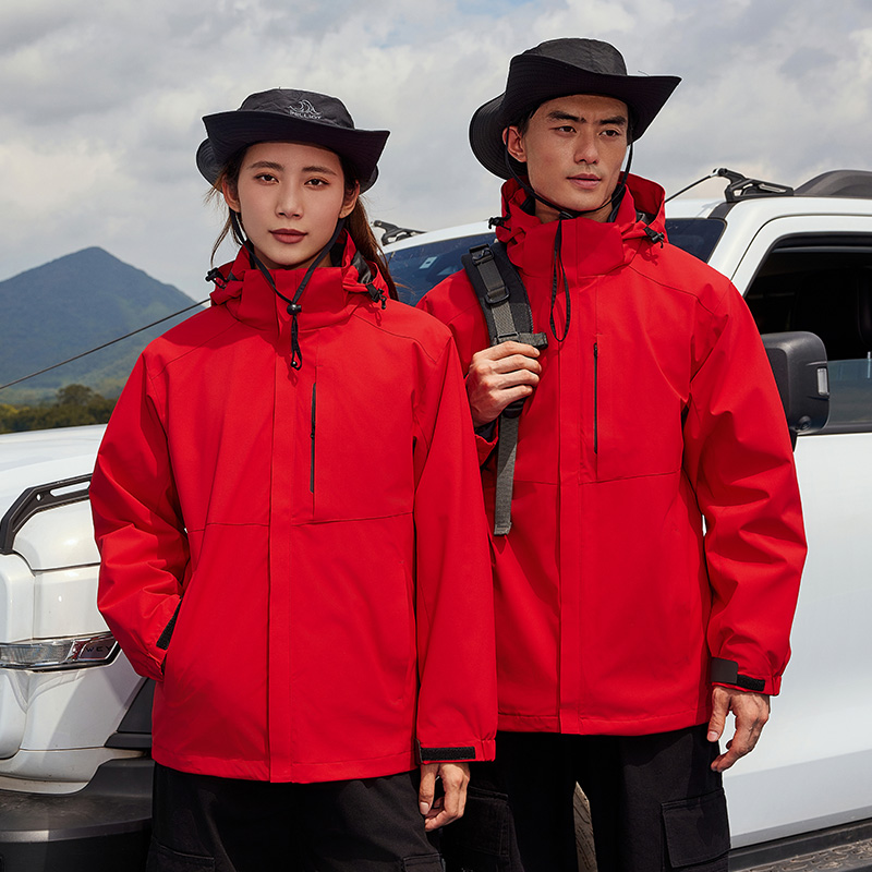 中国红男女同款