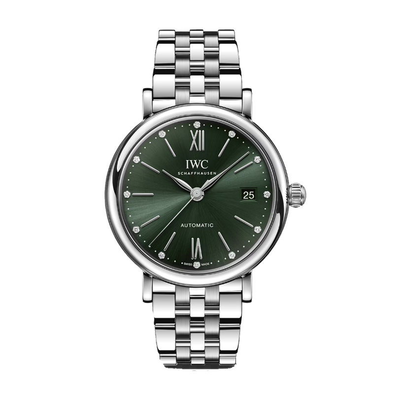 IWC万国 柏涛菲诺系列机械手表女表 IW458602（单位1块） 绿色
