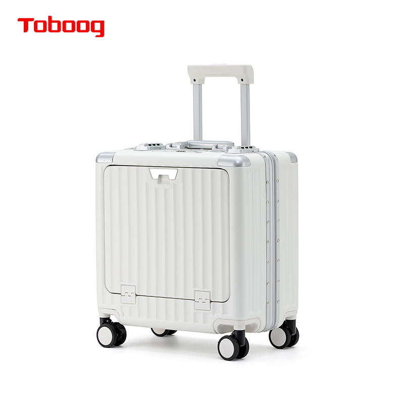 途帮（TOBOOG） 2311 铝框系列 铝框行李箱 20寸 白色（单位：个）
