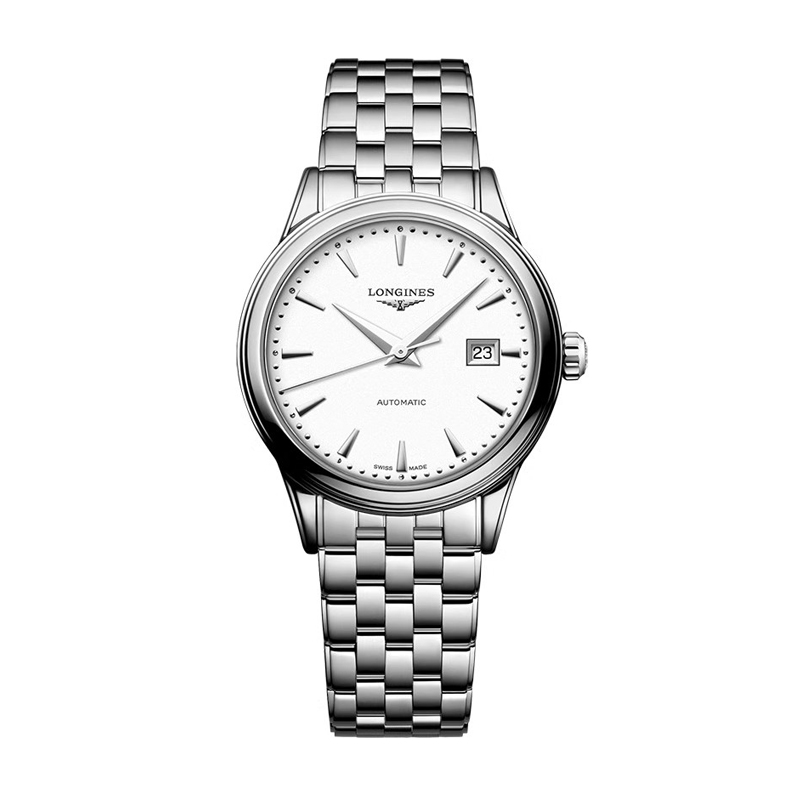 浪琴Longines 军旗系列机械手表女表 L4.374.4.18.6（单位1块） 白色