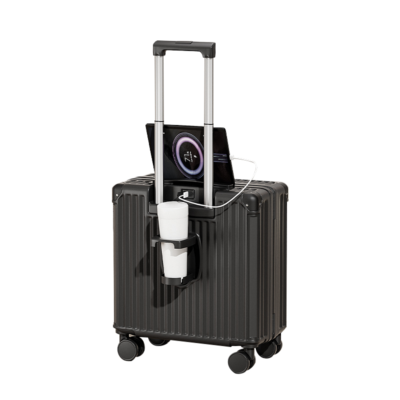 途帮（TOBOOG）多功能便携登机箱282 18寸/个 质感黑 18寸