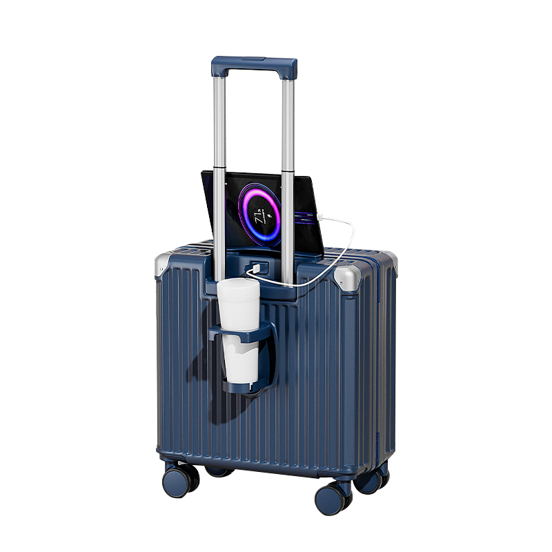 途帮（TOBOOG）多功能便携登机箱282 18寸/个 深空蓝 18寸