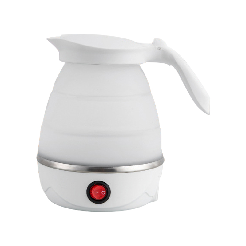 翰乐HY-01便携式折叠壶0.6L（套） 白色