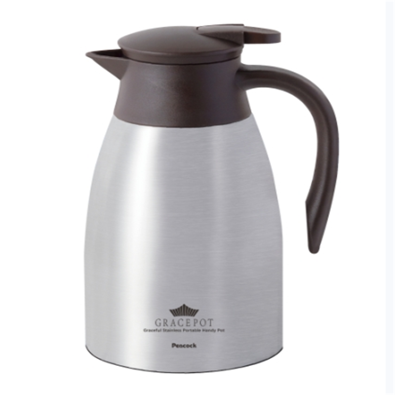 孔雀（Peacock） 保温壶 PBH-A16 1.6L （单位：个） 不锈钢色