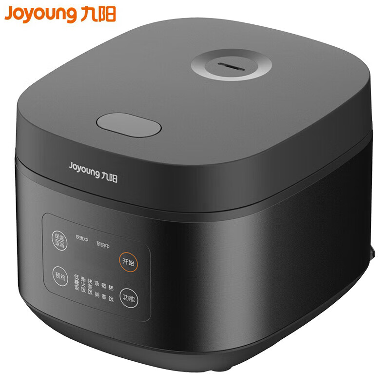 九阳（Joyoung）低糖电饭煲 F40FZ-F339 4L/台 曜石黑