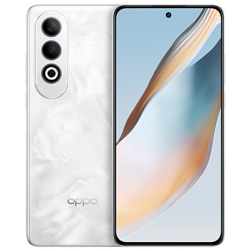 OPPO K12 Plus大电池 骁龙7旗舰芯 120Hz电竞护眼游戏直屏5G AI手机（单位:台） 雪峰白 8G+256G