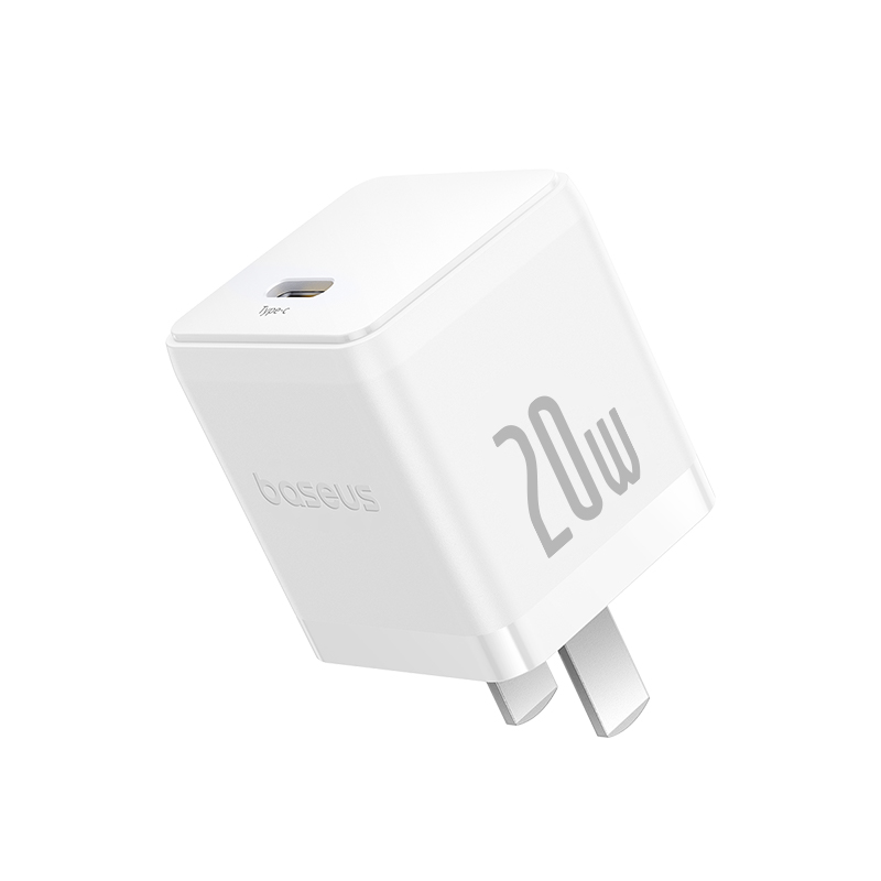 CN-倍思 智充 快充充电器 1C 20W 中规  (单位：个） 白色