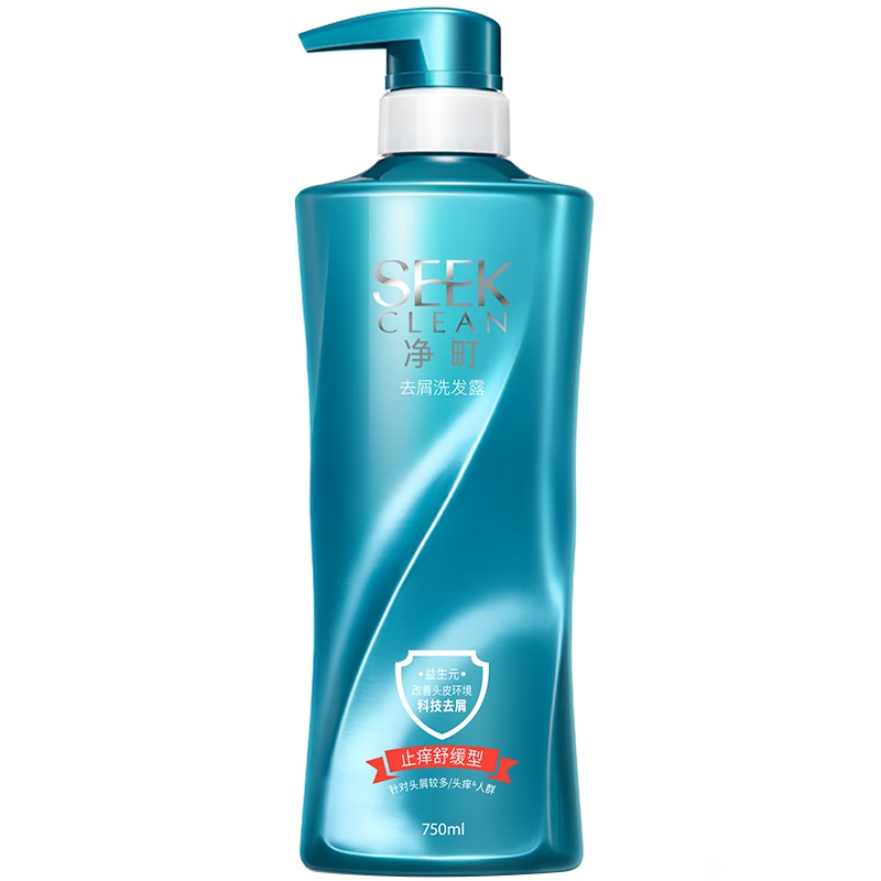 净町去屑洗发露（止痒舒缓型）750g（单位：瓶） 宝石蓝