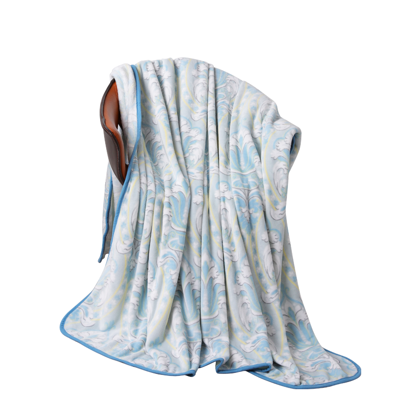 卡撒天娇（CASABLANCA）夏印花法兰绒毛毯/200&times;230cm/1380g（单位/床） 花色 花色