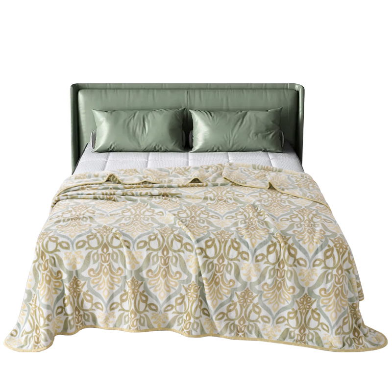 卡撒天娇（CASABLANCA）夏印花法兰绒毛毯/200&times;230cm/1380g（单位/床） 花色 花色