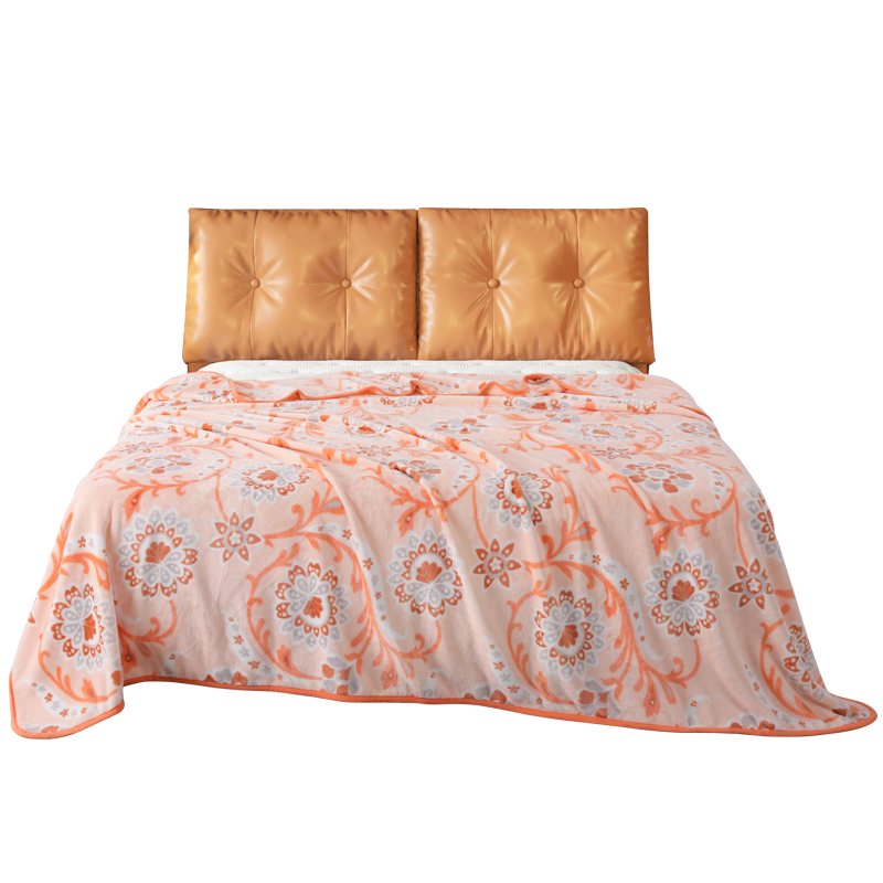 卡撒天娇（CASABLANCA）夏印花法兰绒毛毯/200&times;230cm/1380g（单位/床） 花色 花色