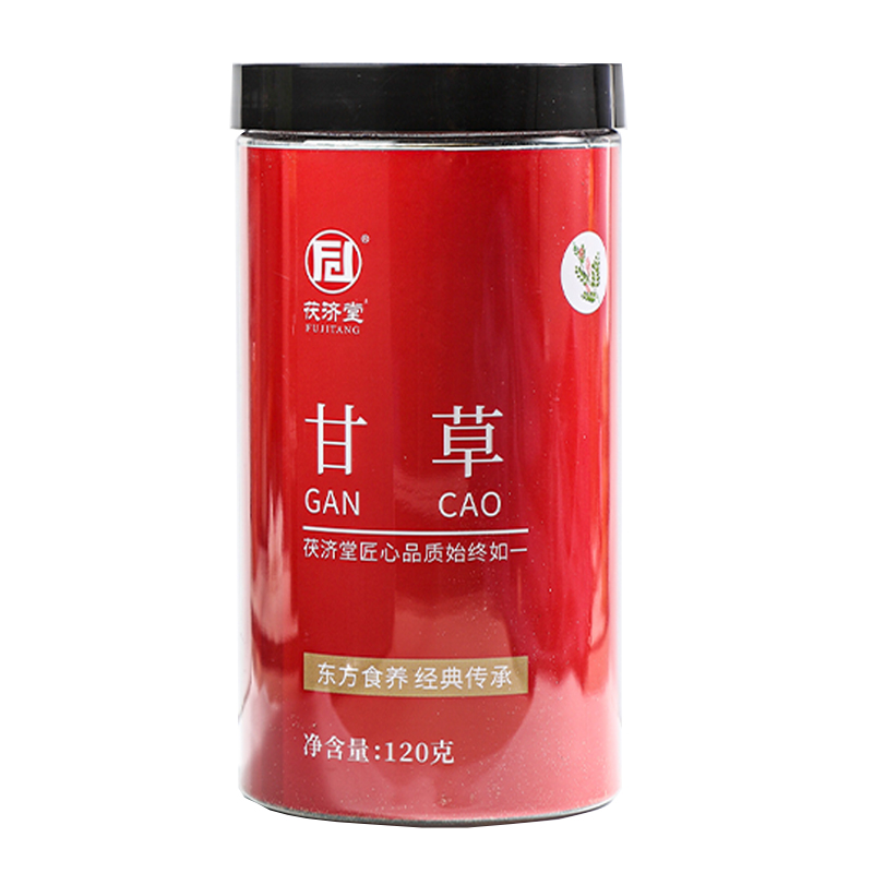 茯济堂（FUJITANG） 甘草120g（单位：罐） 枫叶色