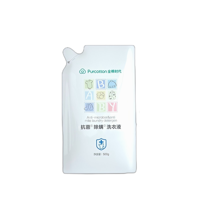 全棉时代 洗衣液 抑菌除螨 500G（单位：袋） 白色