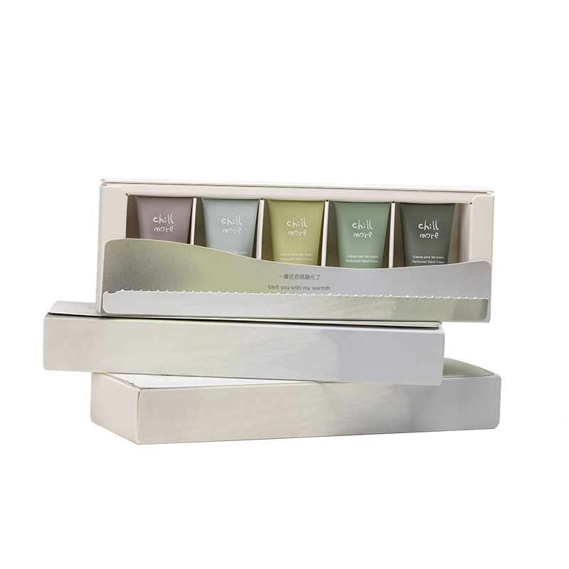 chillmore香氛手甲精华霜随身便携12ml*5试香伴手礼生日礼物 礼盒12ml（单位：盒） 本白色