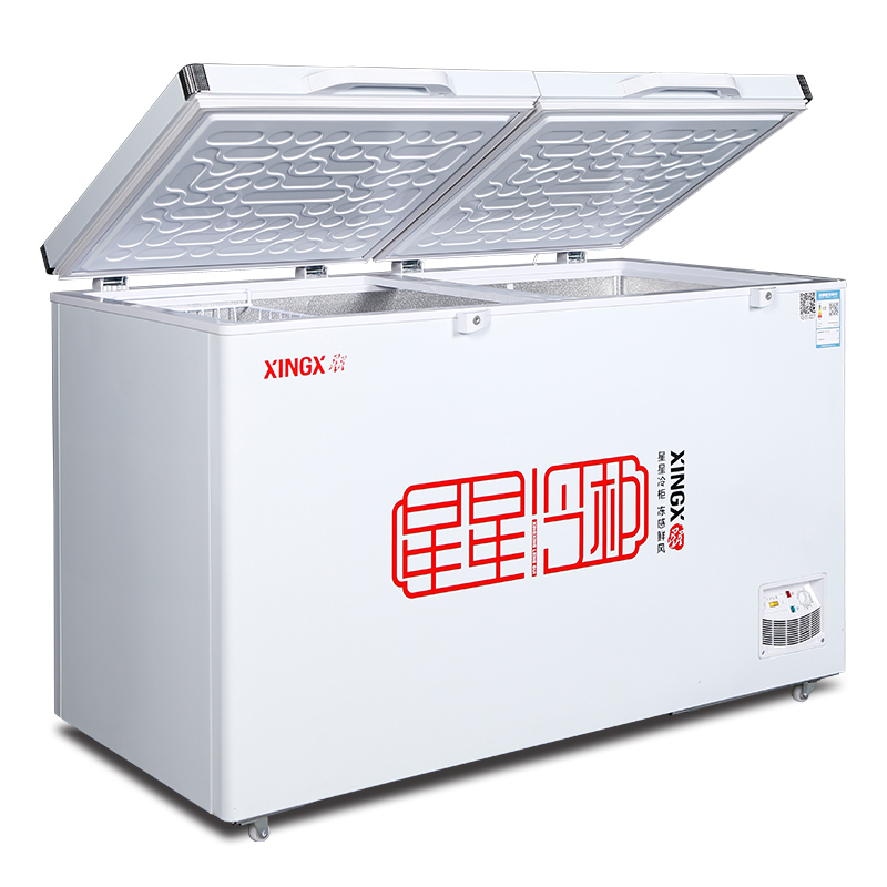 星星（XINGX） BD/BC-408GD 408升商用卧式冷柜冷藏冷冻转换 单位：台 白色 白色