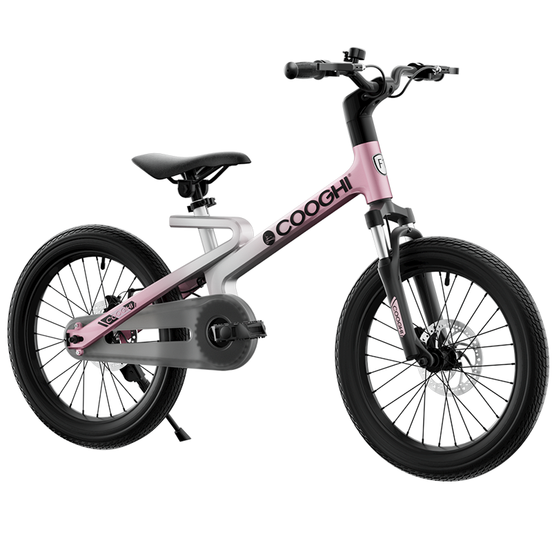酷骑(COOGHI)F1迅猛龙儿童自行车脚踏车3一6一8一12岁14/16/18/20寸单车/辆 酷骑F1自行车20寸（元气粉）