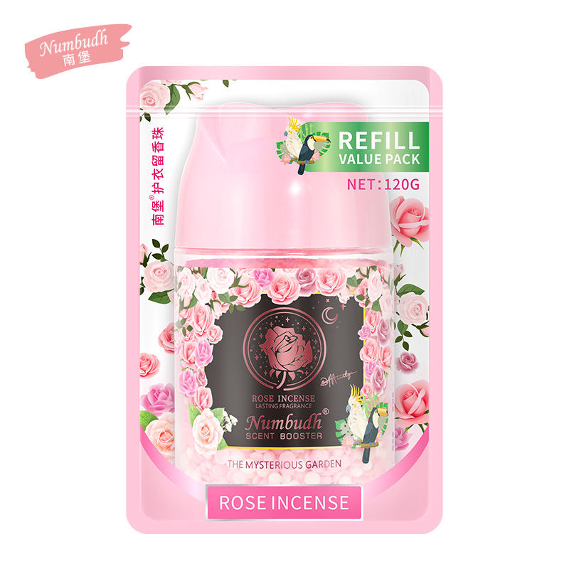 南堡（NUMBUDH）护衣留香珠 120g*1瓶 粉色