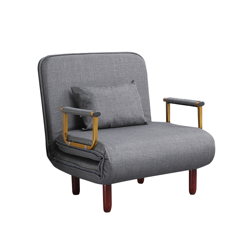 Tri-polar TP1078 可拆洗单双人两用折叠沙发床 灰色（单位：张） 65*190*26cm