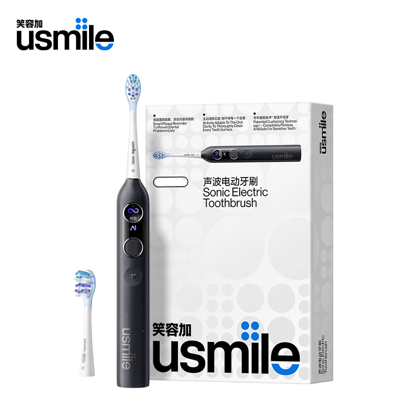 usmile 电动牙刷 Y20 PRO（单位：支） 曜黑