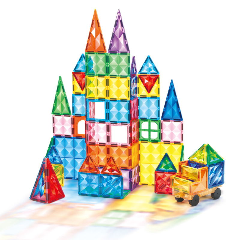 mobee  F023B22 120片强劲磁吸 幻彩磁力片  （单位：盒）  