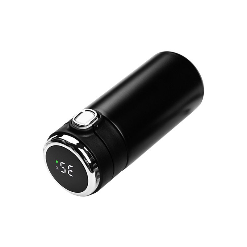 三极 Tri-polar TP3617 弹盖智能显温保温杯 测温款（单位：个） 黑色420ml