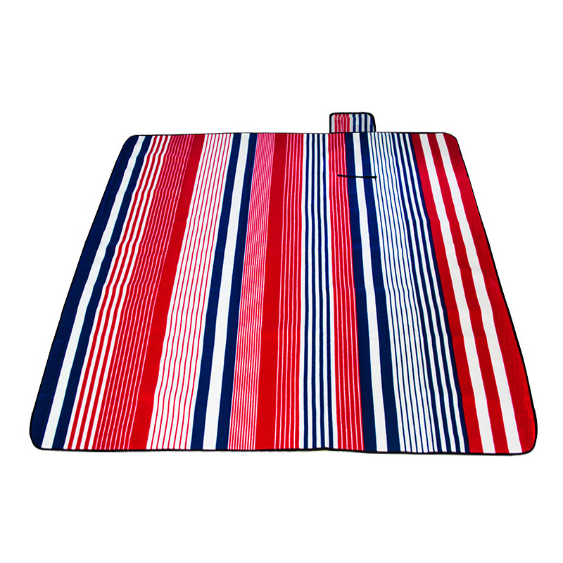 三极 Tri-polar TP1205 防水防潮绒面野餐垫（单位：个） 200*200cm小红条