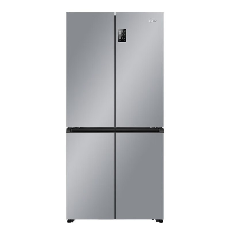 海尔(Haier) BCD-530WGHTD59XMU1 十字对开门四门530升风冷独嵌两用90度 银色