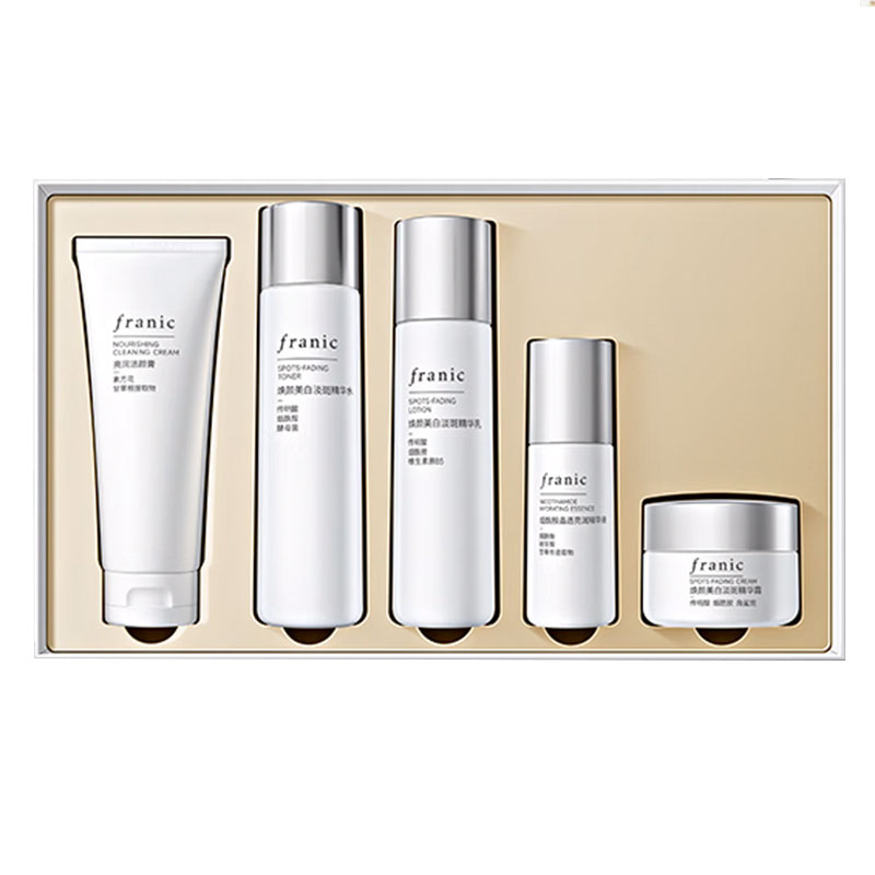 FRANIC法兰琳卡焕颜美白淡斑白金礼盒（单位：套） 本白色