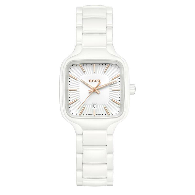 雷达（RADO）真我系列石英女士手表 R27072012（单位1块） 白色
