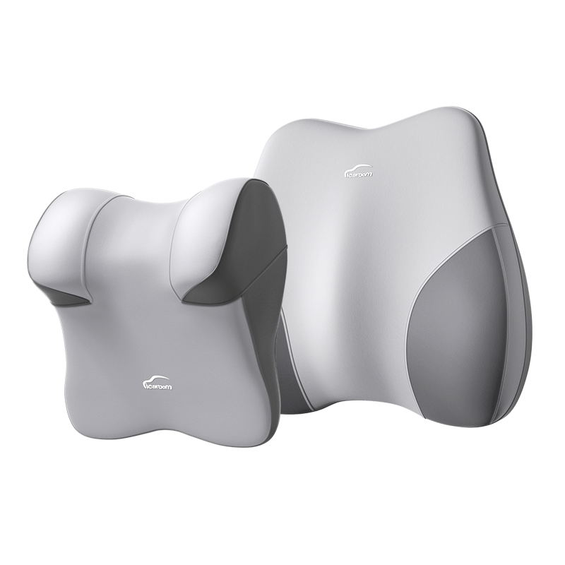 爱车屋(ICAROOM)  7&deg;硅藻太空棉套装I-729AK+I-632AK/套 贝尼尔灰