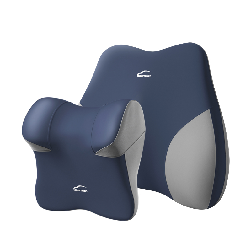 爱车屋(ICAROOM)  7&deg;硅藻太空棉套装I-729AK+I-632AK/套 普鲁斯蓝