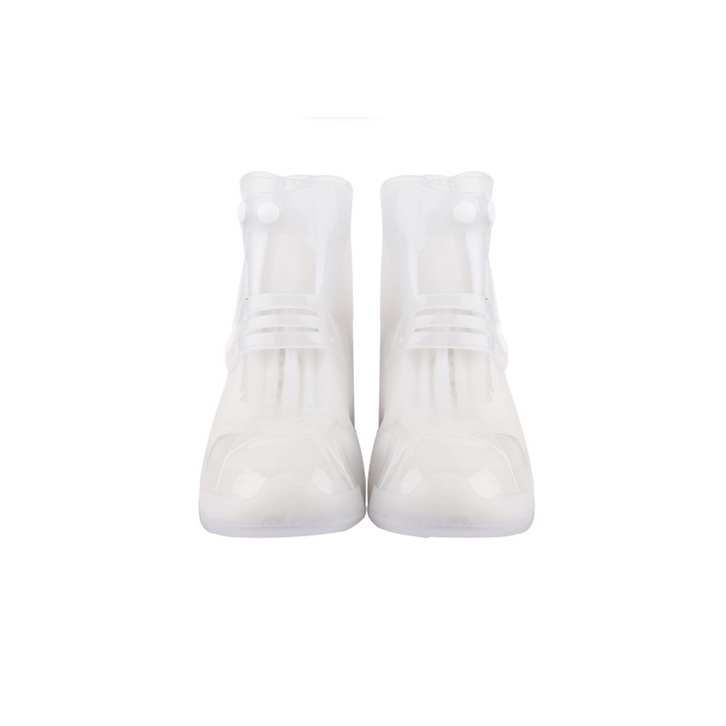 三极 Tri-polar TP1670 注塑防雨加厚防滑雨鞋套 2双装 XL码（单位：双） 白色