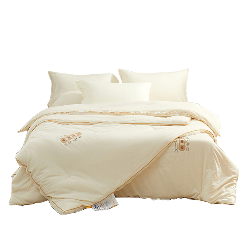 三极 Tri-polar TP2807 小竺棉提花大豆纤维被 （单位：床） 白色 200*230cm/4斤