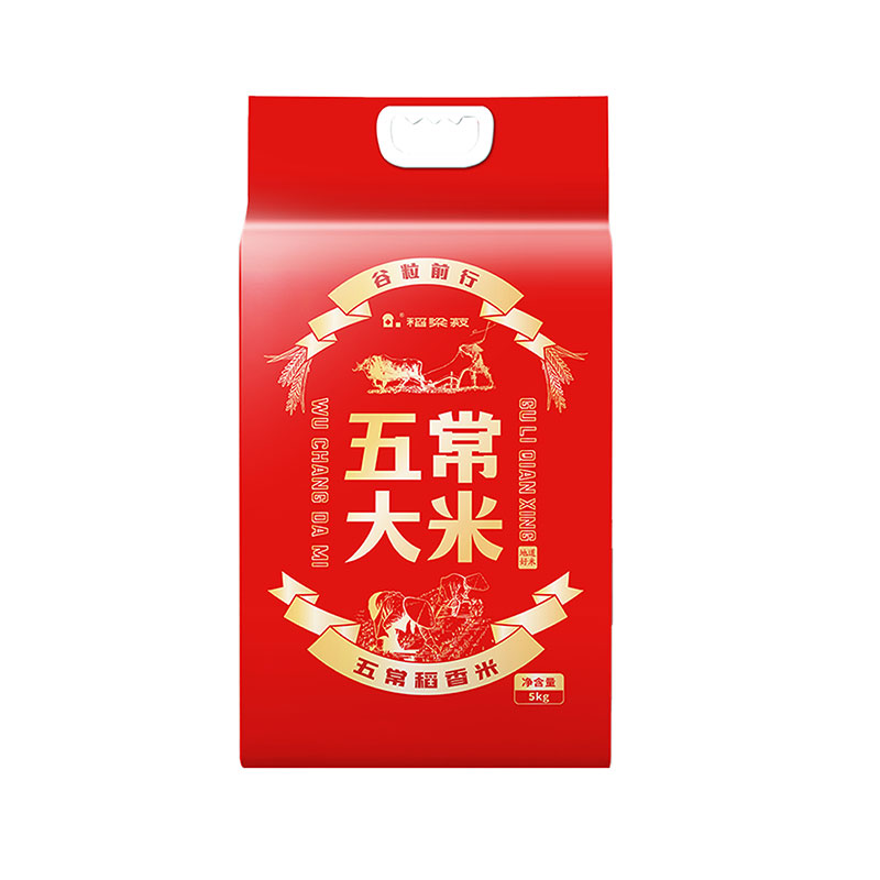 稻梁菽 DLS011 5kg 稻花香2号五常大米 红色（单位：袋）