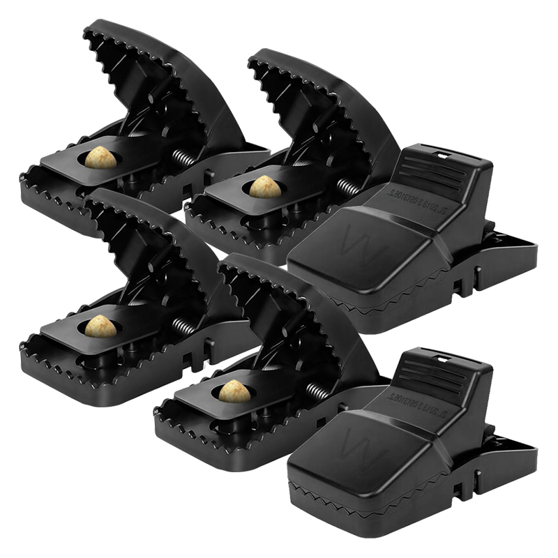 鼠道难老鼠夹子（单位：套） 黑色6个装/套