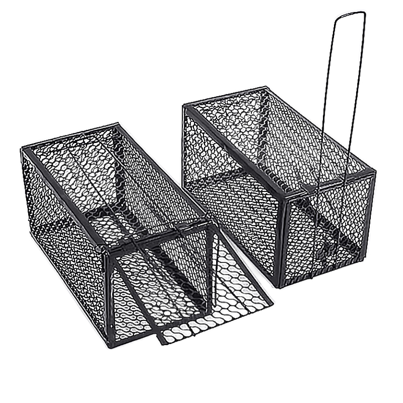 鼠道难捕鼠笼（单位：件）（新老包装随机发货） 黑色1件