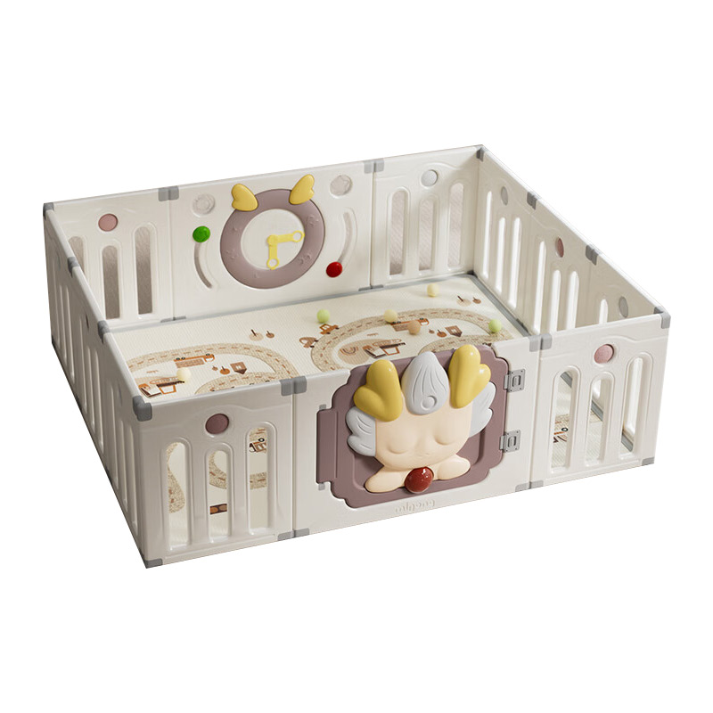 曼龙许愿龙游戏围栏+双面XPE爬爬垫(单位：套) 10+2+轨道环游记