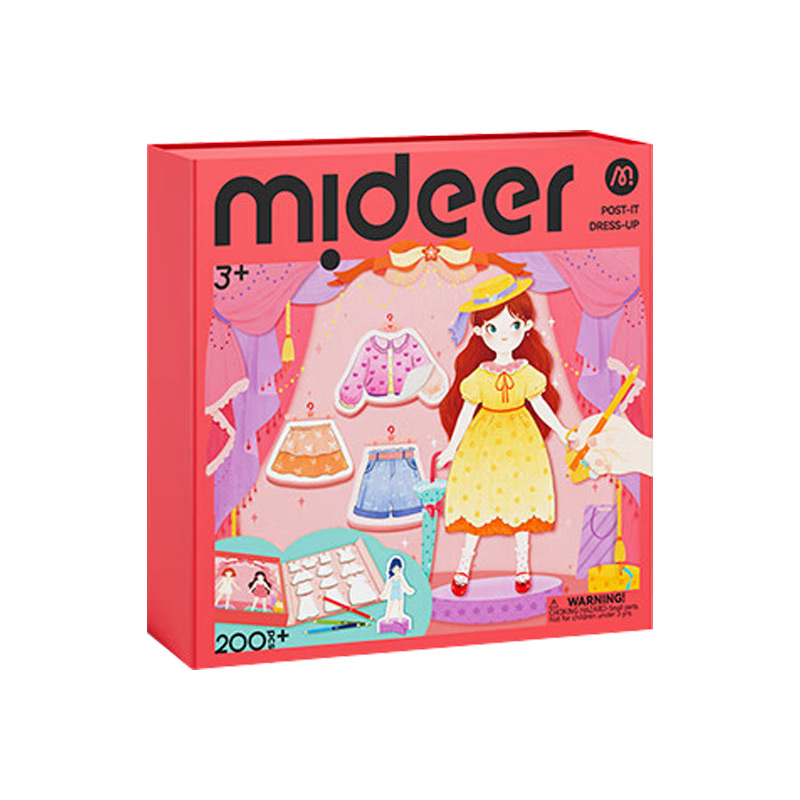 弥鹿mideer N次贴涂鸦换装工坊(单位：盒) 百变甜心MD2291